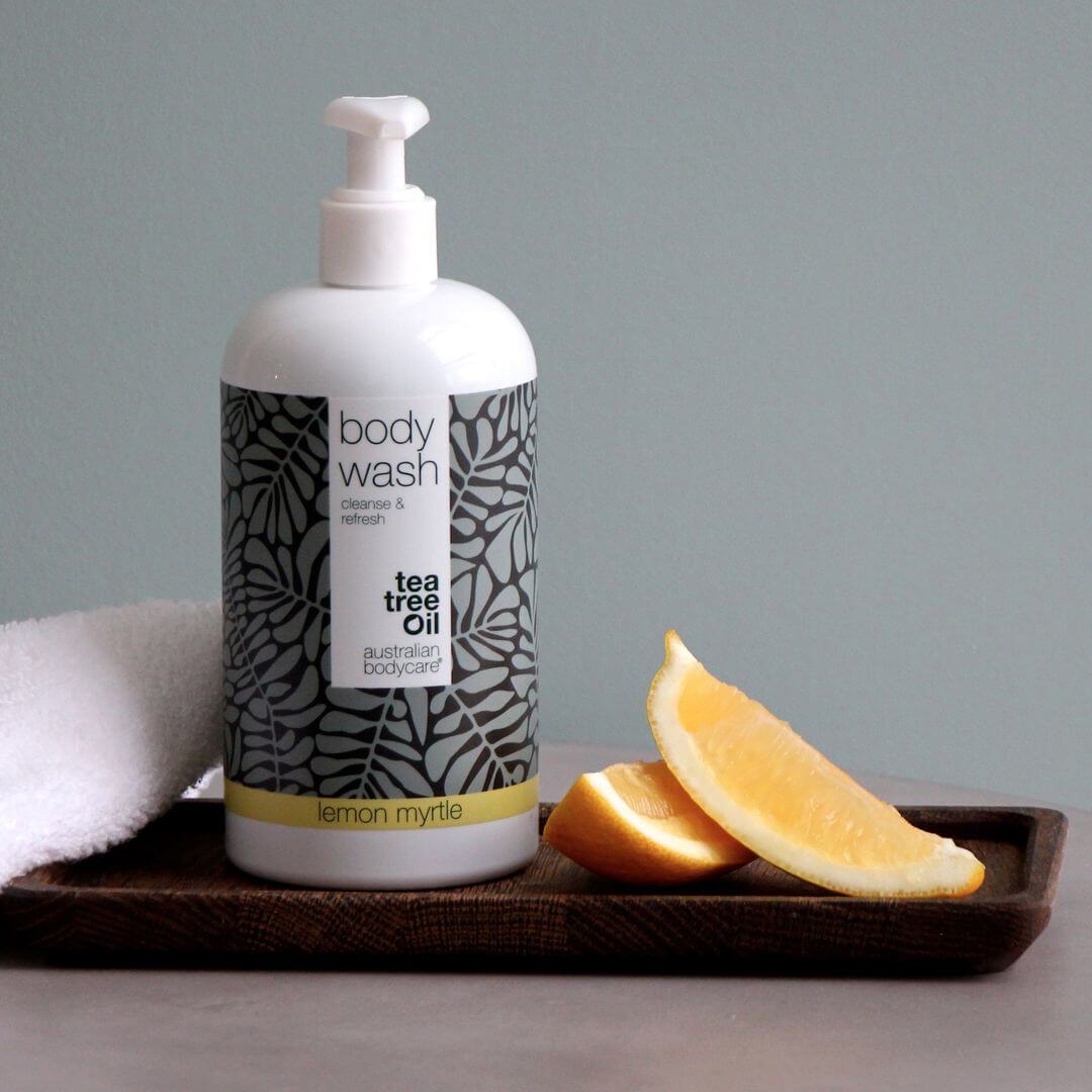 4 for 3 Tea Tree Body Wash 500 ml Lemon Myrtle — pakketilbud - Pakketilbud med 4 Body Wash (500 ml): Tea Tree Oil Lemon Myrtle