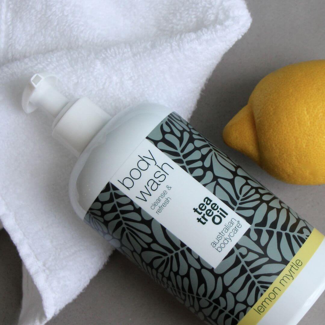 4 for 3 Tea Tree Body Wash 500 ml Lemon Myrtle — pakketilbud - Pakketilbud med 4 Body Wash (500 ml): Tea Tree Oil Lemon Myrtle