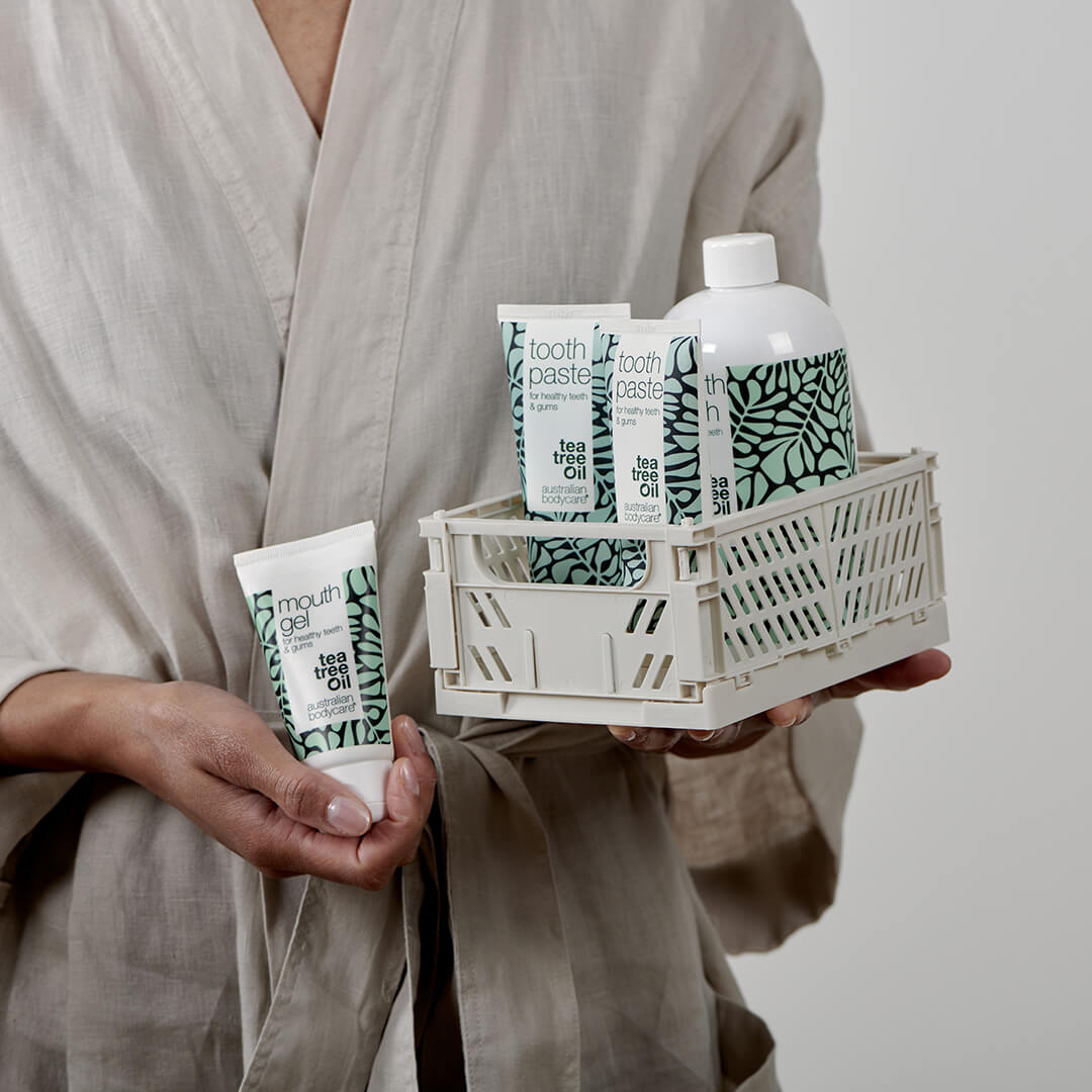Start kit – 5 munnprodukter - Startpakke til god munnhygiene og pleie ved periodontitt og sopp