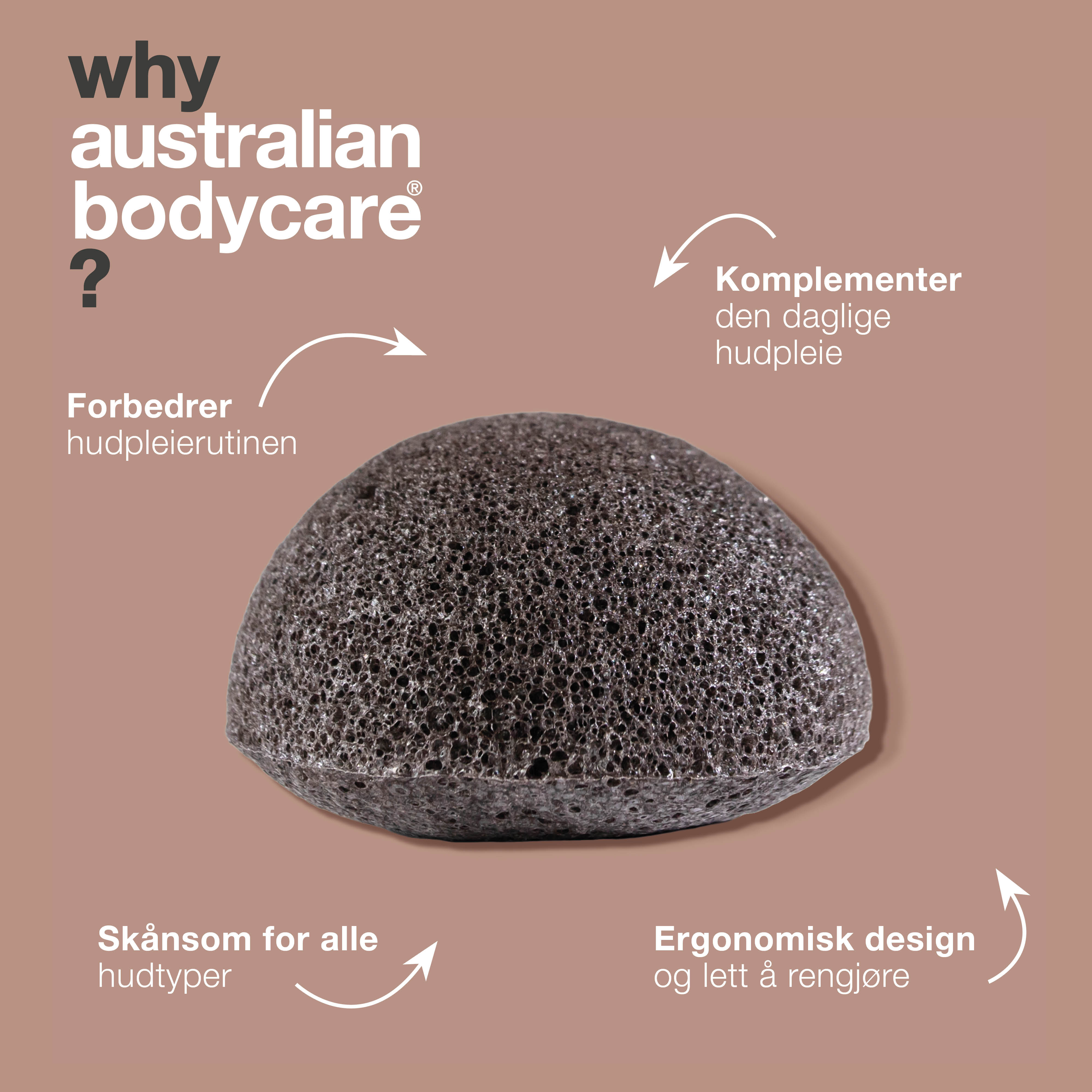 Konjac svamp mod uren hud — Konjac Sponge til narturlig eksfoliering af bumser og hudorme