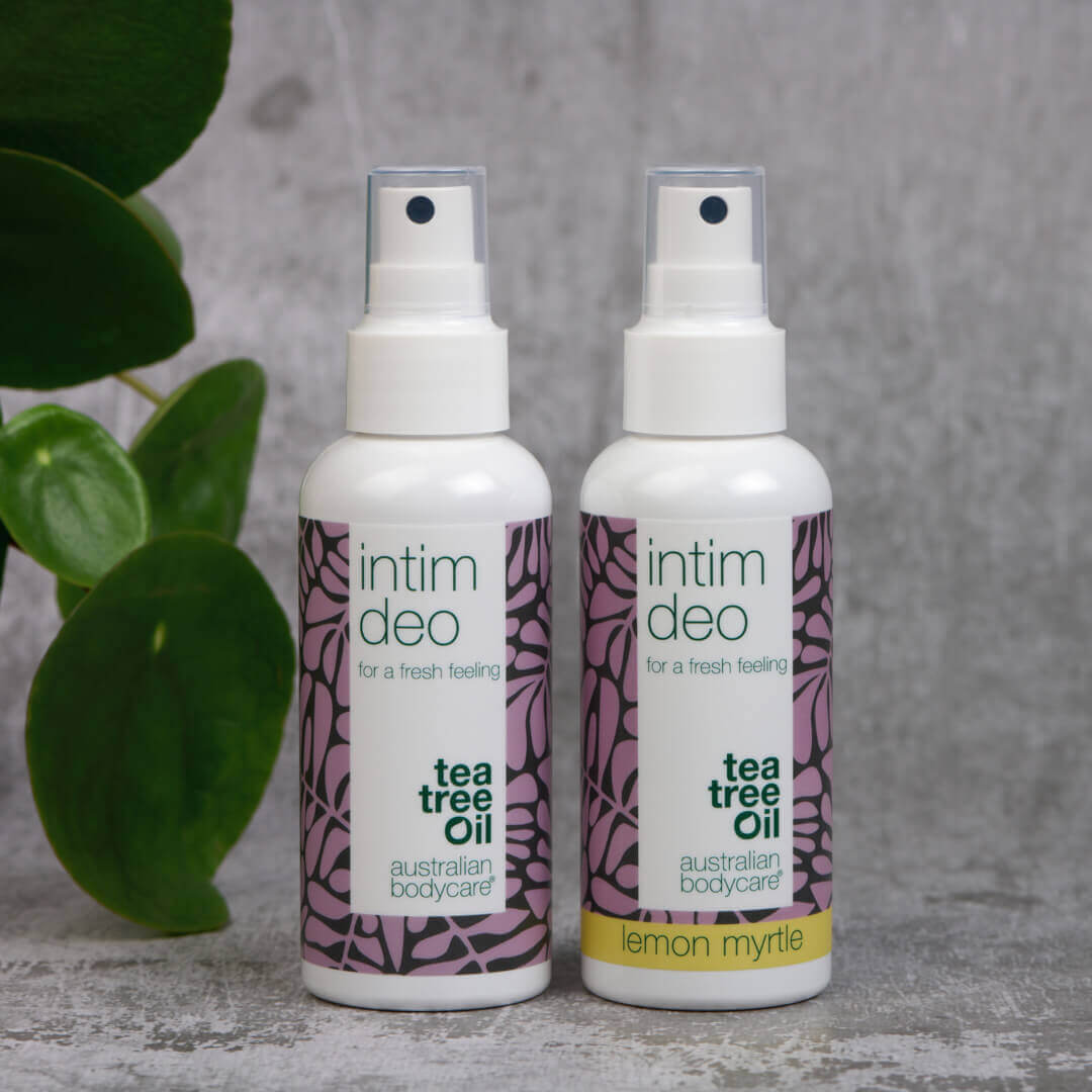 2 stk. Intim deo spray - Intim deo spray motvirker uønsket lukt og holder intimområdet fresht hele dagen.