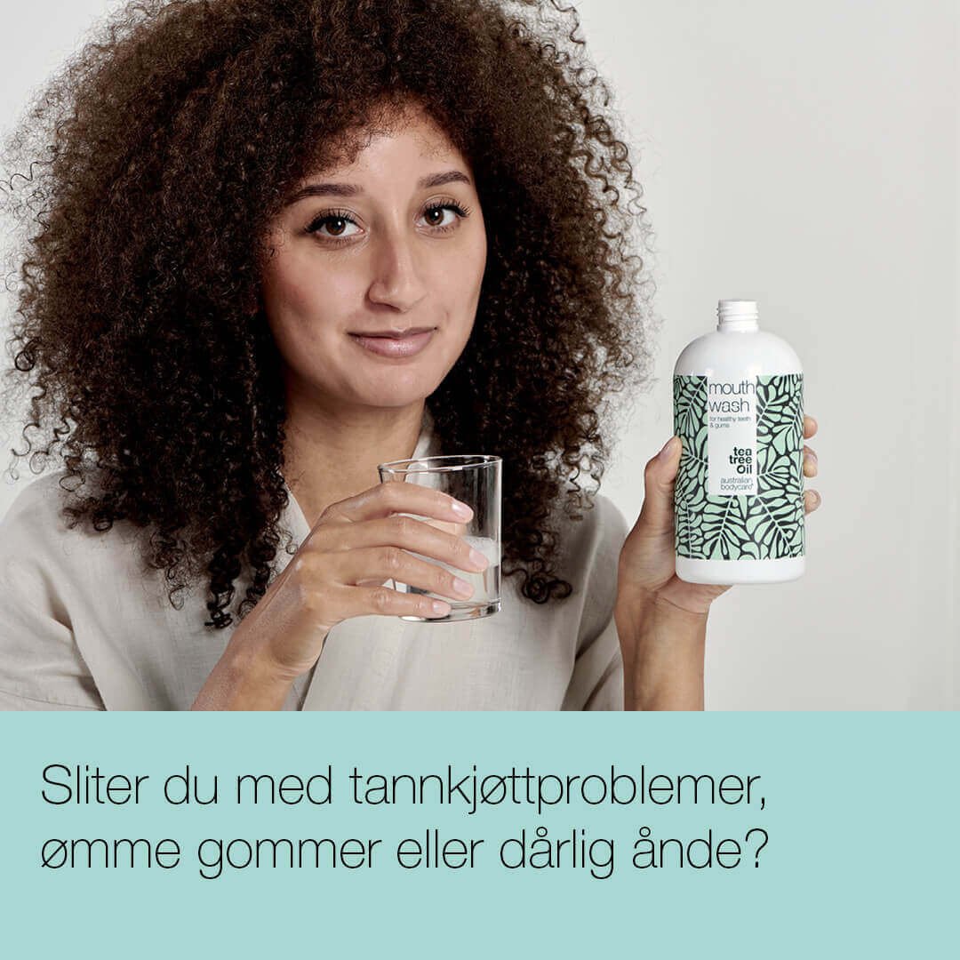Pakke for pleie av hovent tannkjøtt - Pakke med 5 produkter som lindrer og forebygger ømt og hovent tannkjøtt