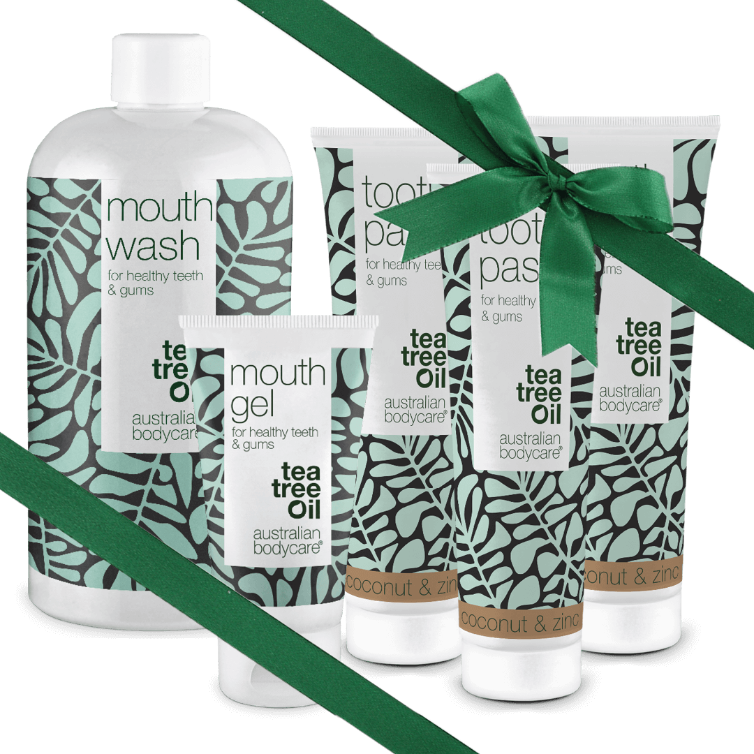 Gave til bestefar - 5 Munnpleie produkter med tea Tree Oil