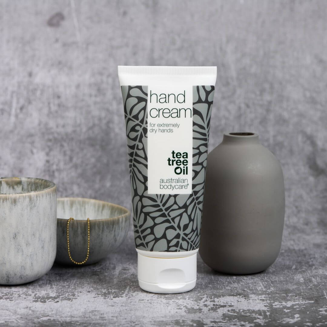 Håndkrem med Tea Tree Oil - Håndkrem for ekstremt tørre og sprukne hender