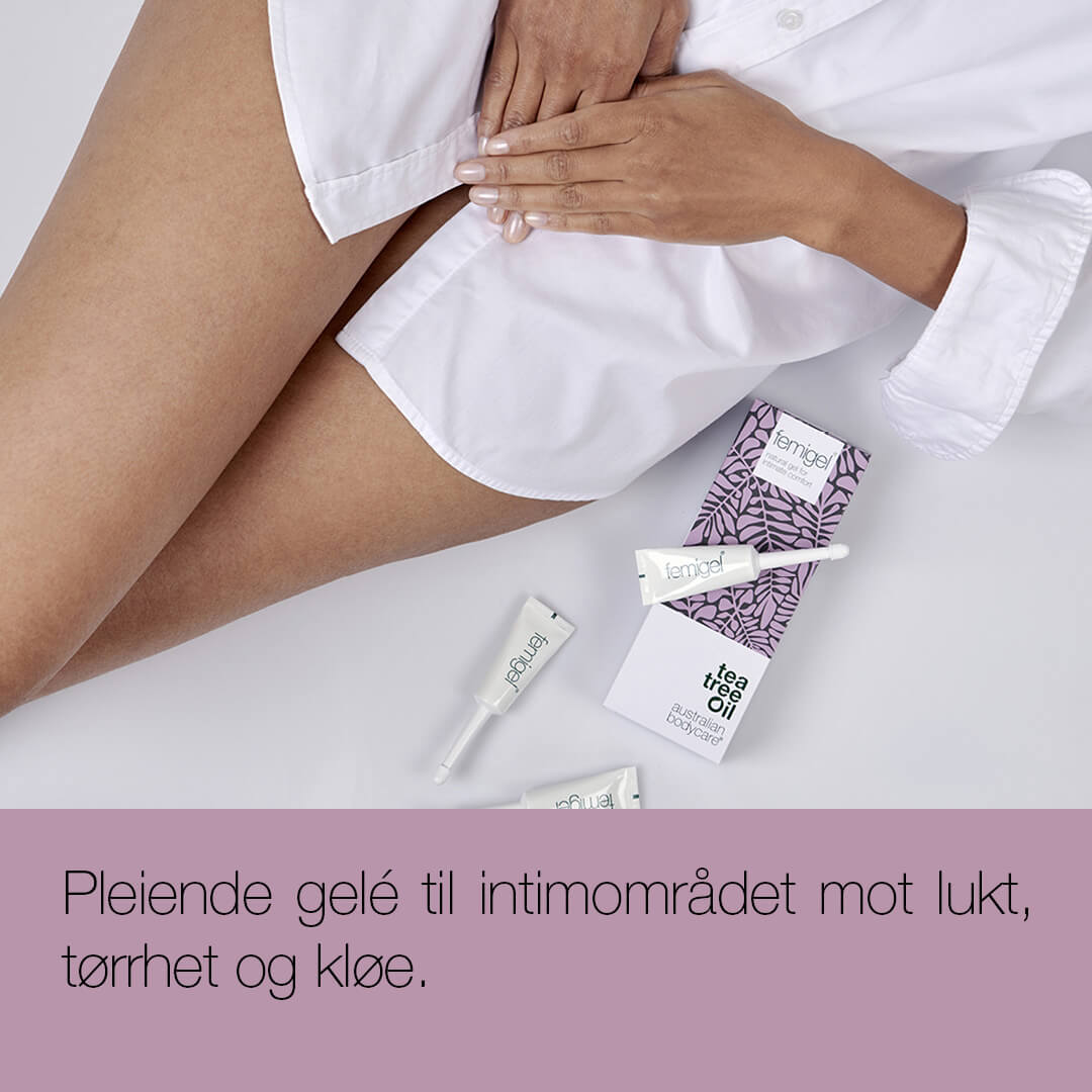 Femigel naturlig intimpleie - Intimpleie til intimområdet mot lukt, tørrhet og kløe
