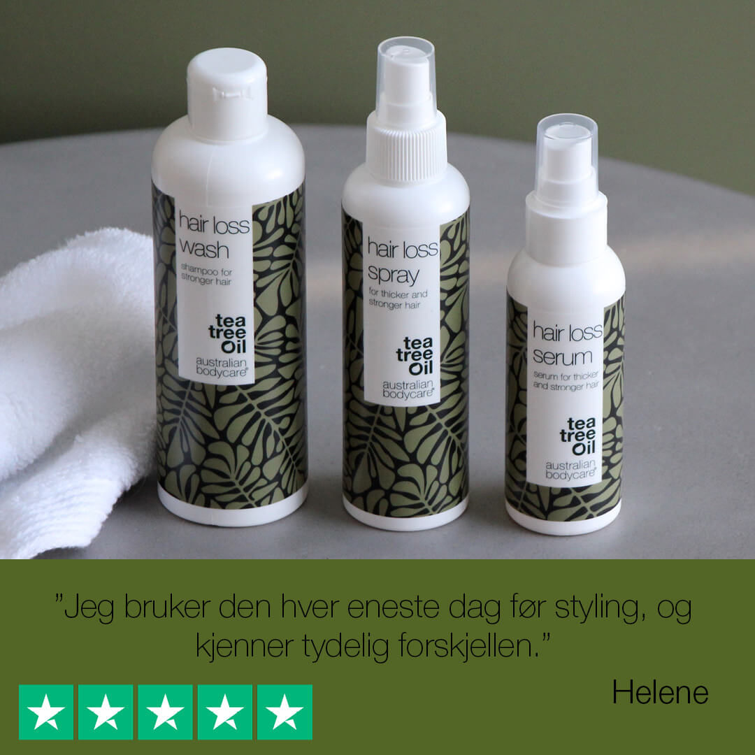 Hårtap Spray - Beskyttende spray til håret, fin ved hårtap og tynt hår