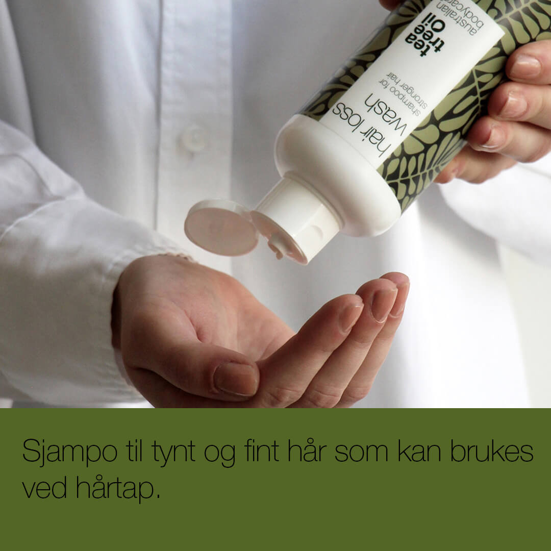 Sjampo for hårtap - Sjampo til tynt og fint hår som kan brukes ved hårtap