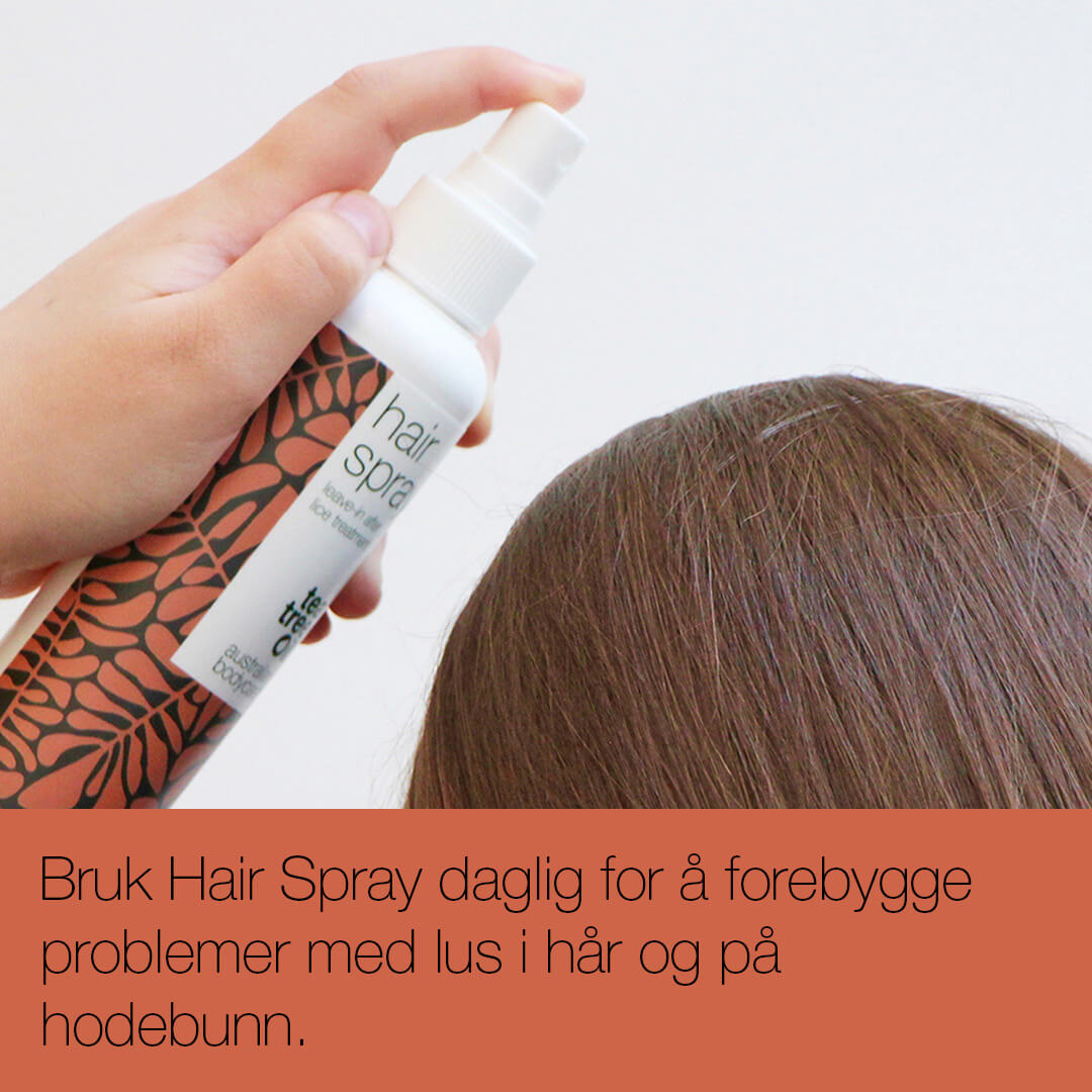 Spray etter lusebehandling - Forebyggende spray etter lusebehandling