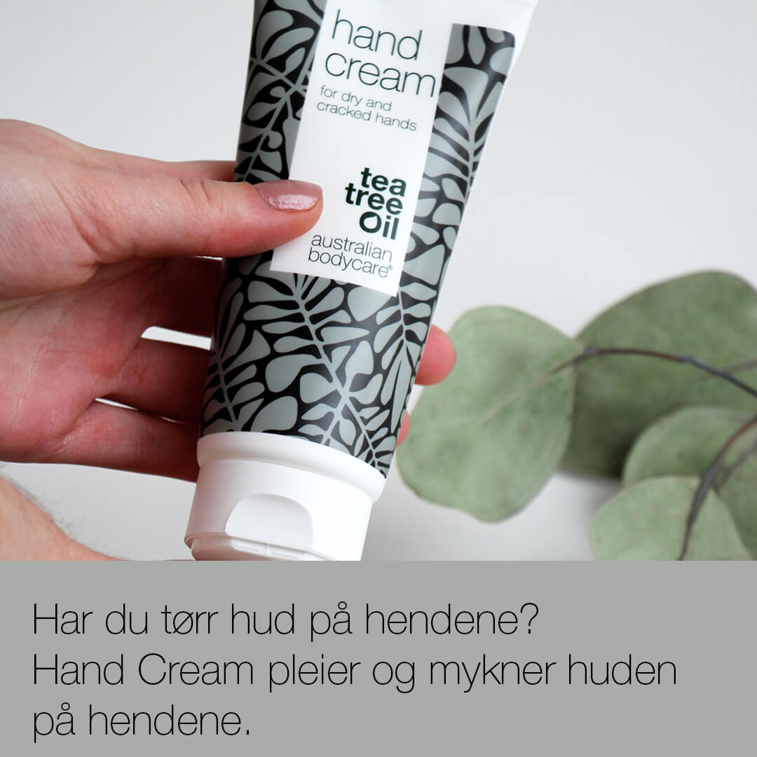 Håndkrem med Tea Tree Oil - Håndkrem for ekstremt tørre og sprukne hender