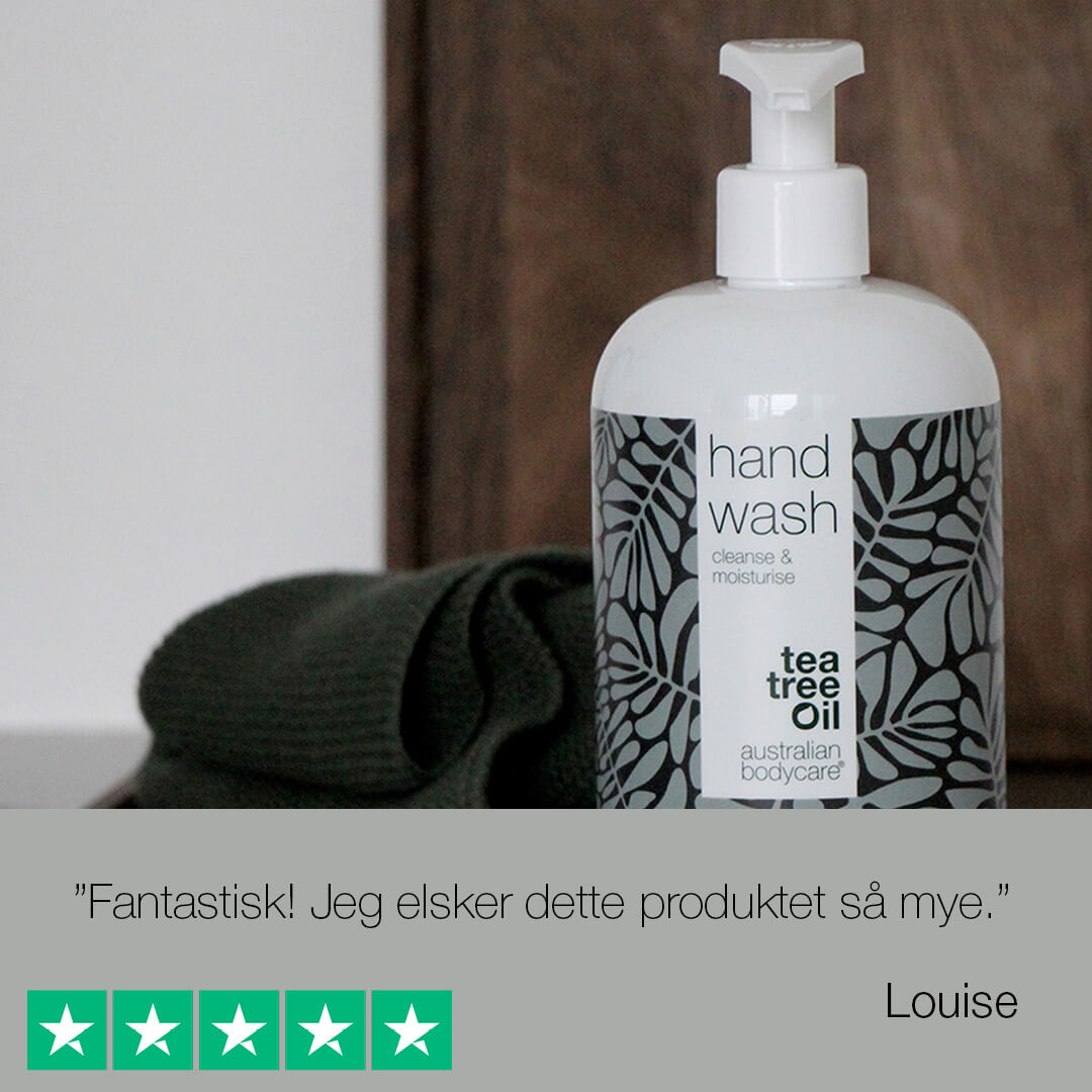 Håndsåpe med Tea Tree Oil - Flytende håndsåpe, effektiv mot bakterier og skitt