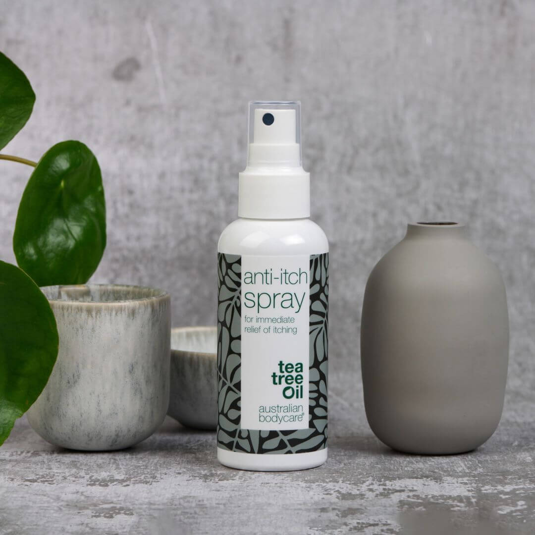 Spray til at lindre ubehag ved hudirritation - Beroligende, lindrende spray til irritert hud
