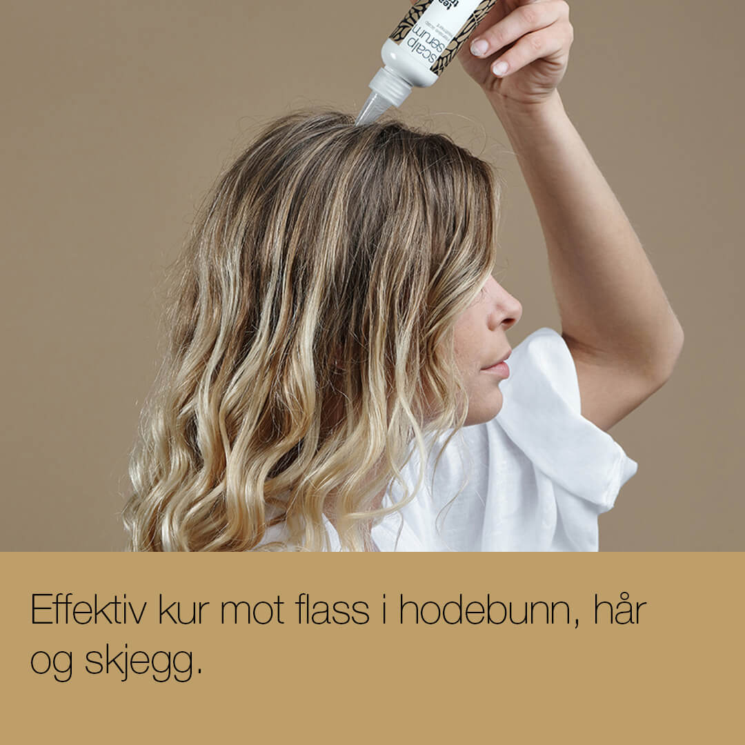 Hodebunnsserum med Tea Tree Oil - Hjelper mot flass, tørr og kløende hodebunn