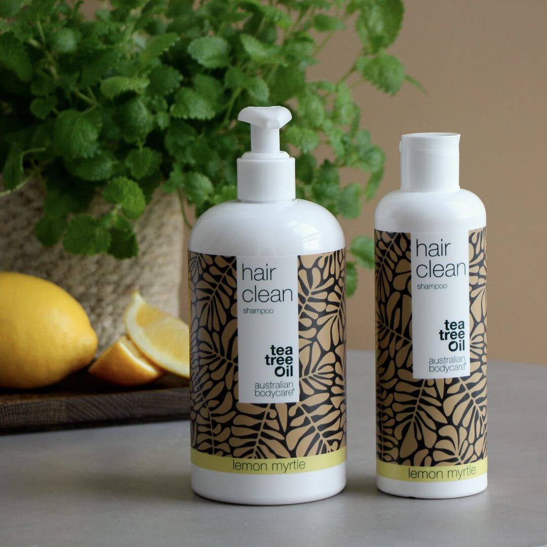 4 for 3 Tea Tree shampoo 500 ml Lemon Myrtle - pakketilbud — Pakketilbud med 4 shampoos (500 ml): Tea Tree Oil og Lemon Myrtle