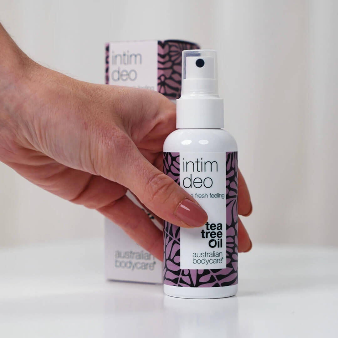 2 stk. Intim deo spray — Intim deo spray motvirker uønsket lukt og holder intimområdet fresht hele dagen.