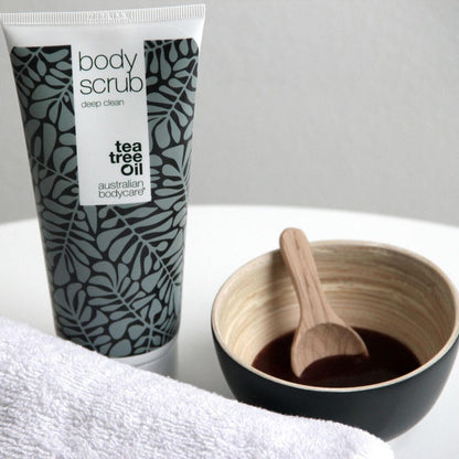 3 Body Scrub  — pakketilbud - Pakketilbud med 3 body scrubs (200 ml): Tea Tree Oil, Lemon Myrtle og Mint