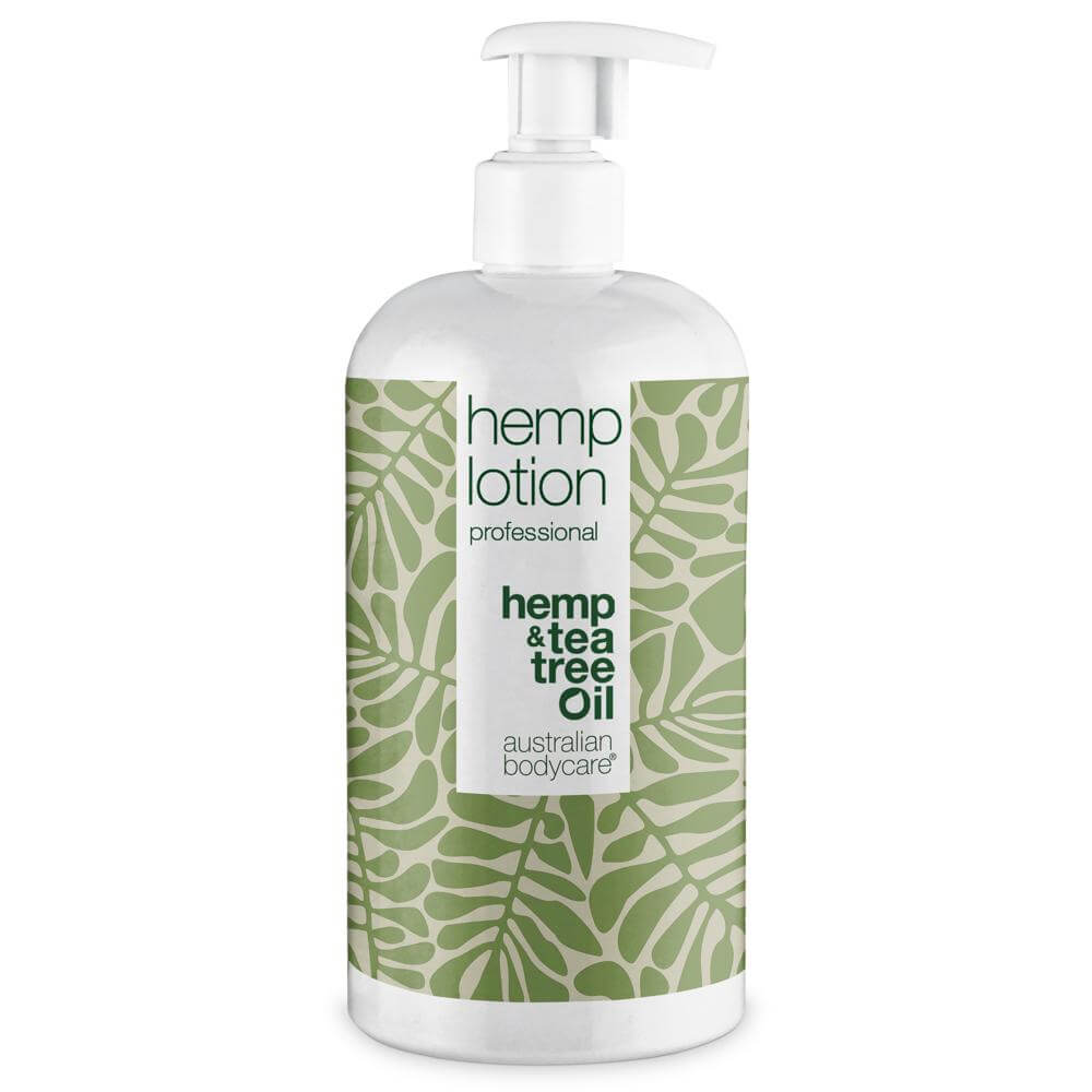 Hamp Body Lotion - Fuktighetsgivende pleie for tørr hud og kviser på kroppen