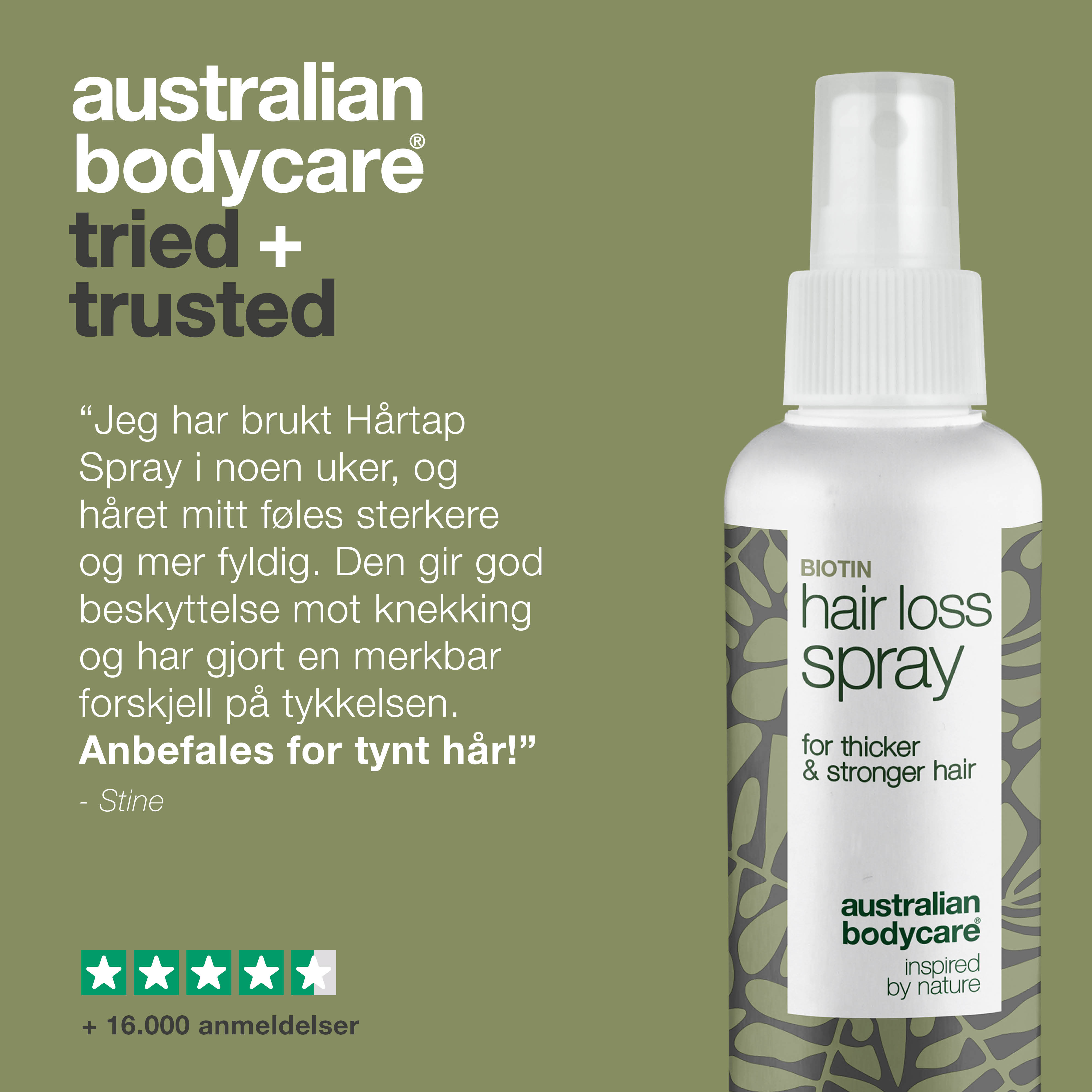 Hårspray til beskyttelse af fint hår — Spray til pleje ved hårtab, tyndt hår og høje tindinger