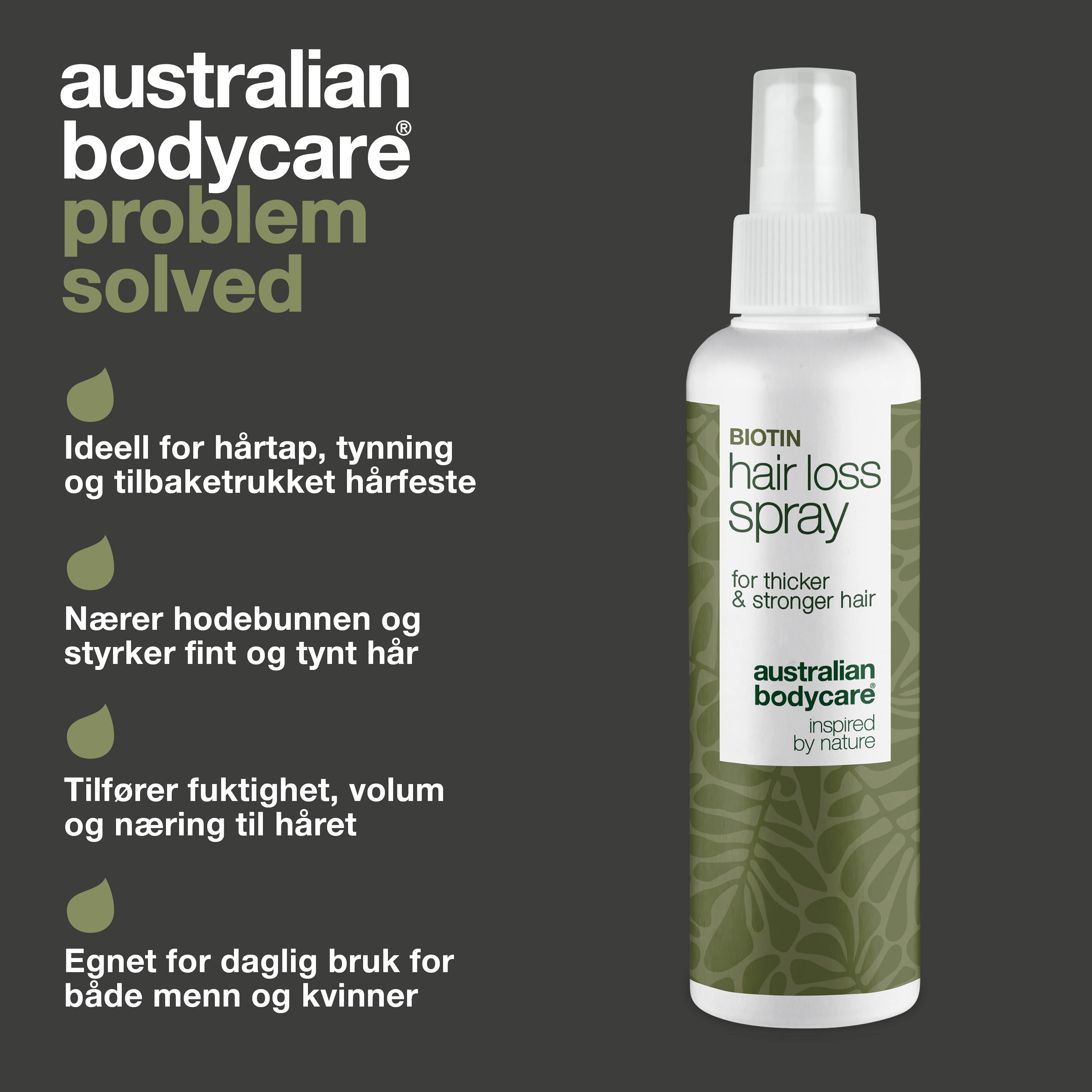 Hårspray for fint hår reduserer hårbrudd, styrker og gir fylde. Med koffein, Capilia Longa, amarant-ekstrakt, panthenol og arginin.