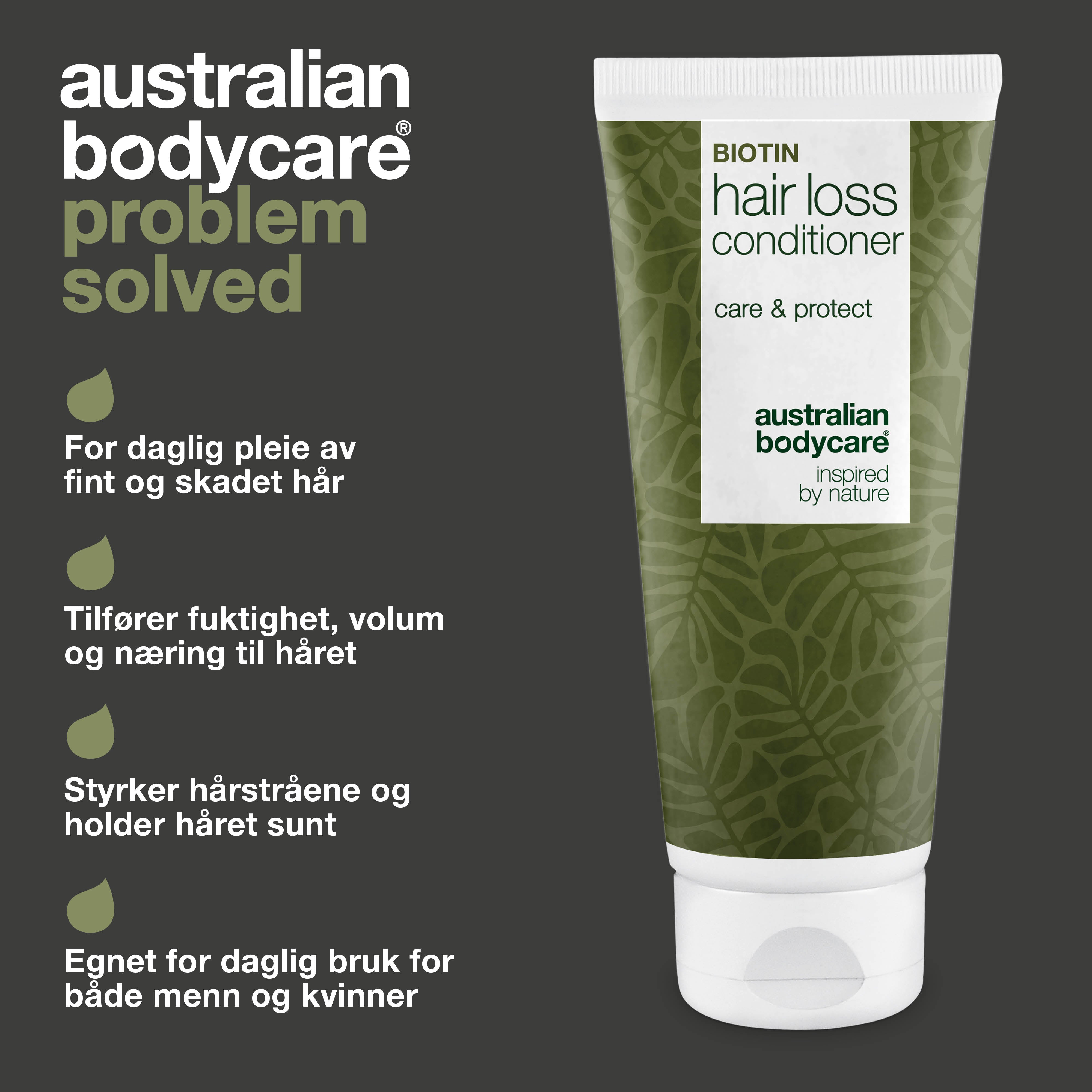 Hårtap Conditioner — Balsam til daglig pleie av hår og hodebunn