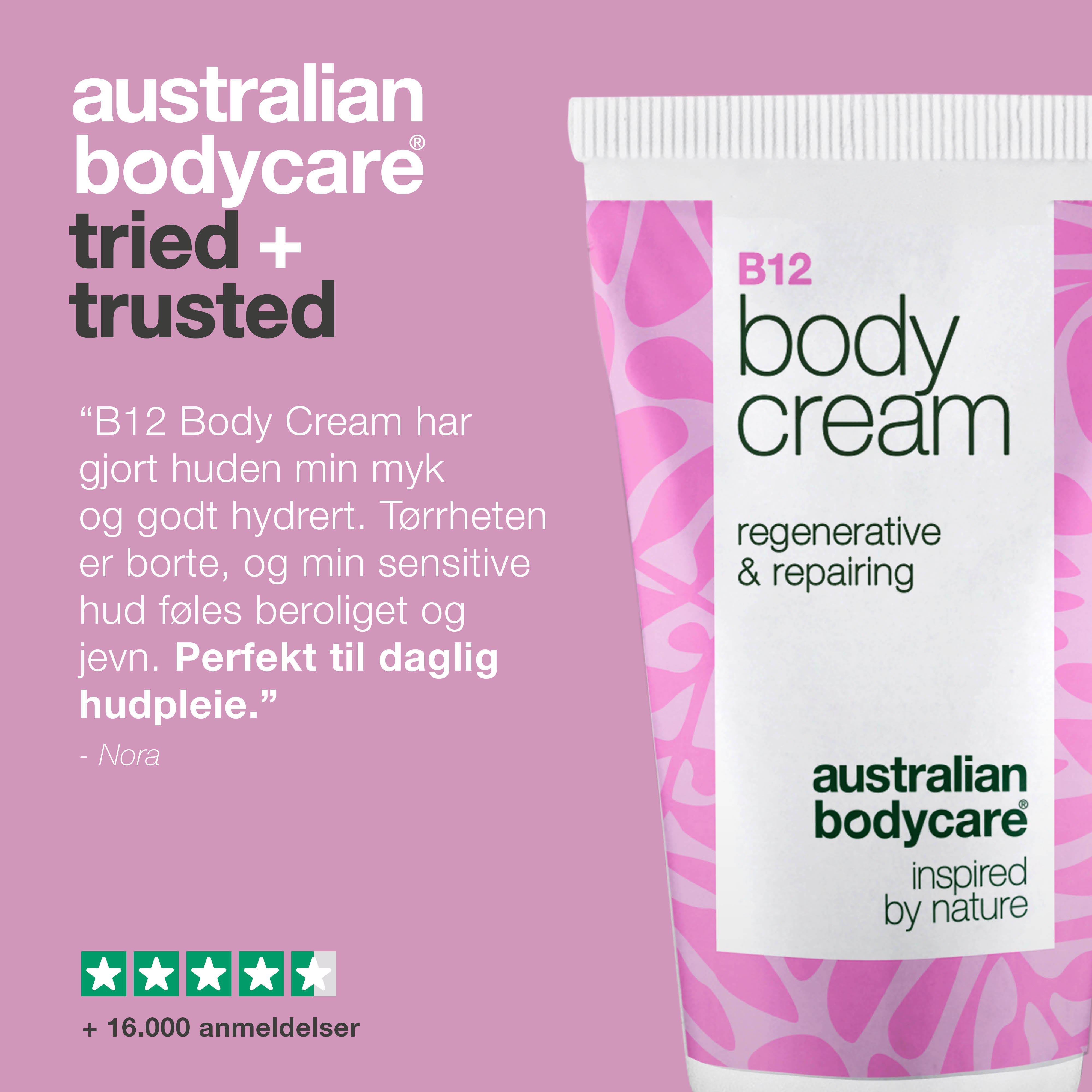 B12 Creme – Regenererende Creme med Vitamin B12 — Få fugtet hud med B12 creme, en creme med vitamin B12, som passer til alle hudtyper.
