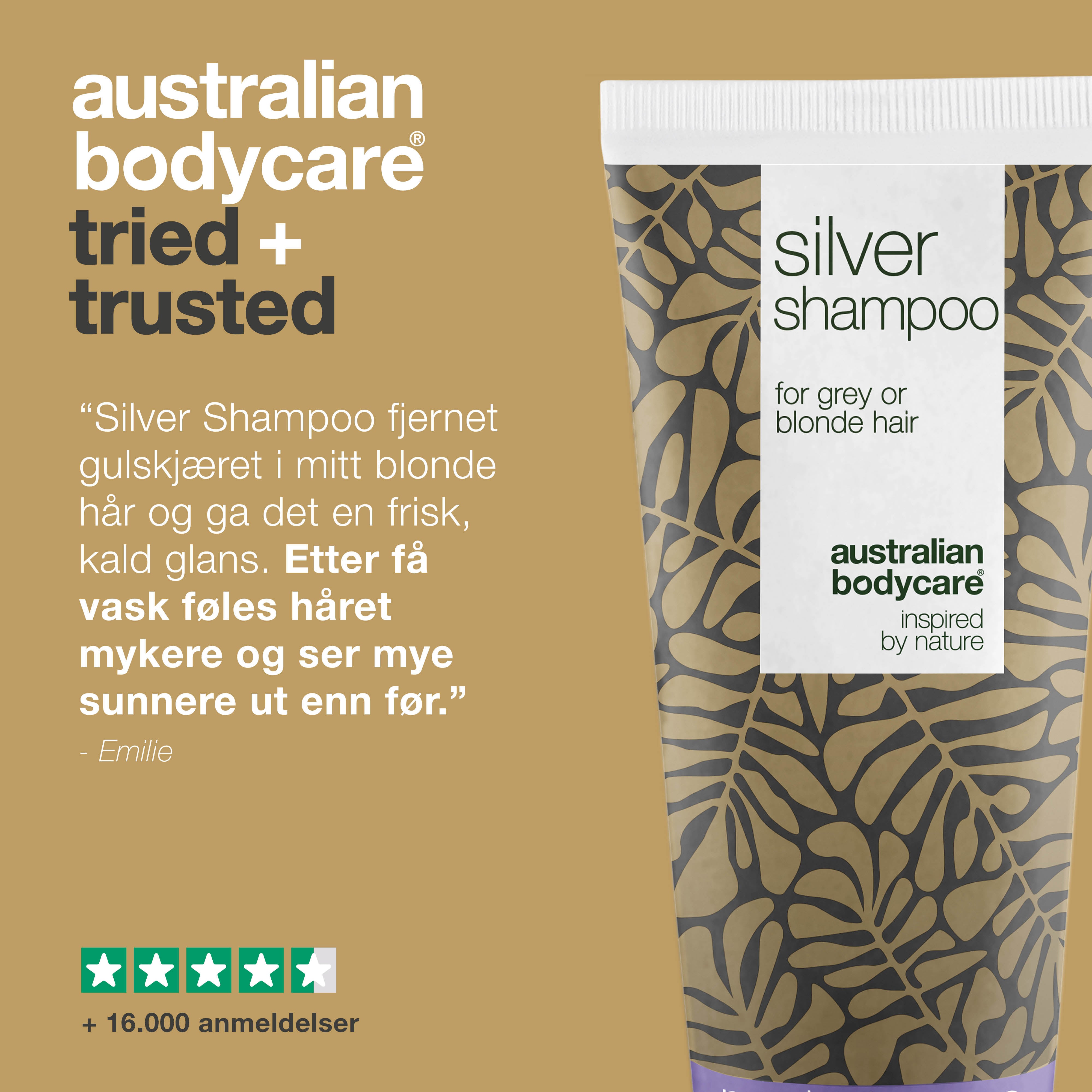 Silver Shampoo – Få frisk, glansfuldt blondt og gråt hår — Neutralisér gule toner med Silver Shampoo. Perfekt til blondt og gråt hår. Giver kølige nuancer og blød glans.