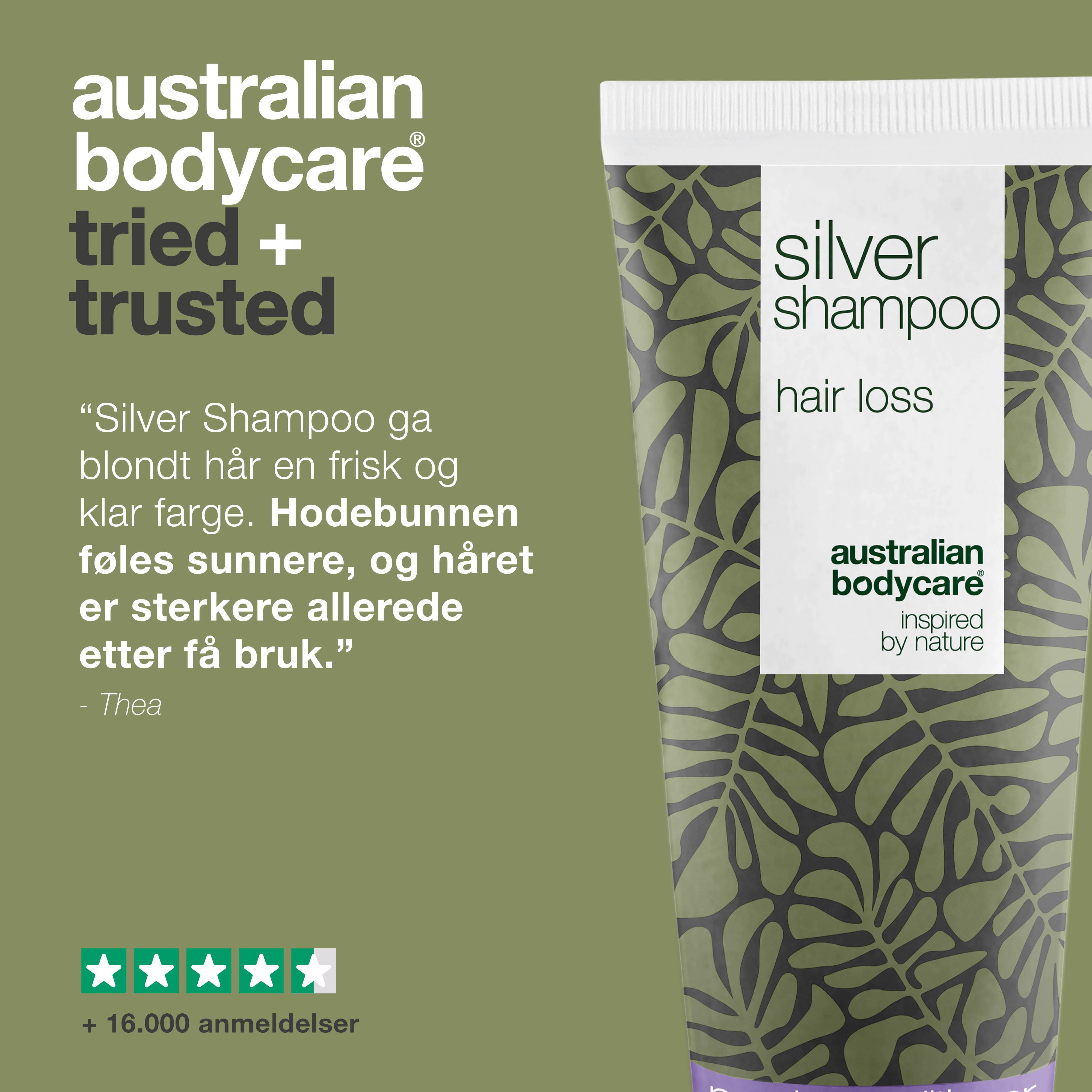 Silver Shampoo – Støtter sund hårvækst og fjerner gule skær — Neutraliser gule toner med Silver Shampoo. Styrker håret og fremmer en sund hovedbund. Ideel til blondt og gråt hår.