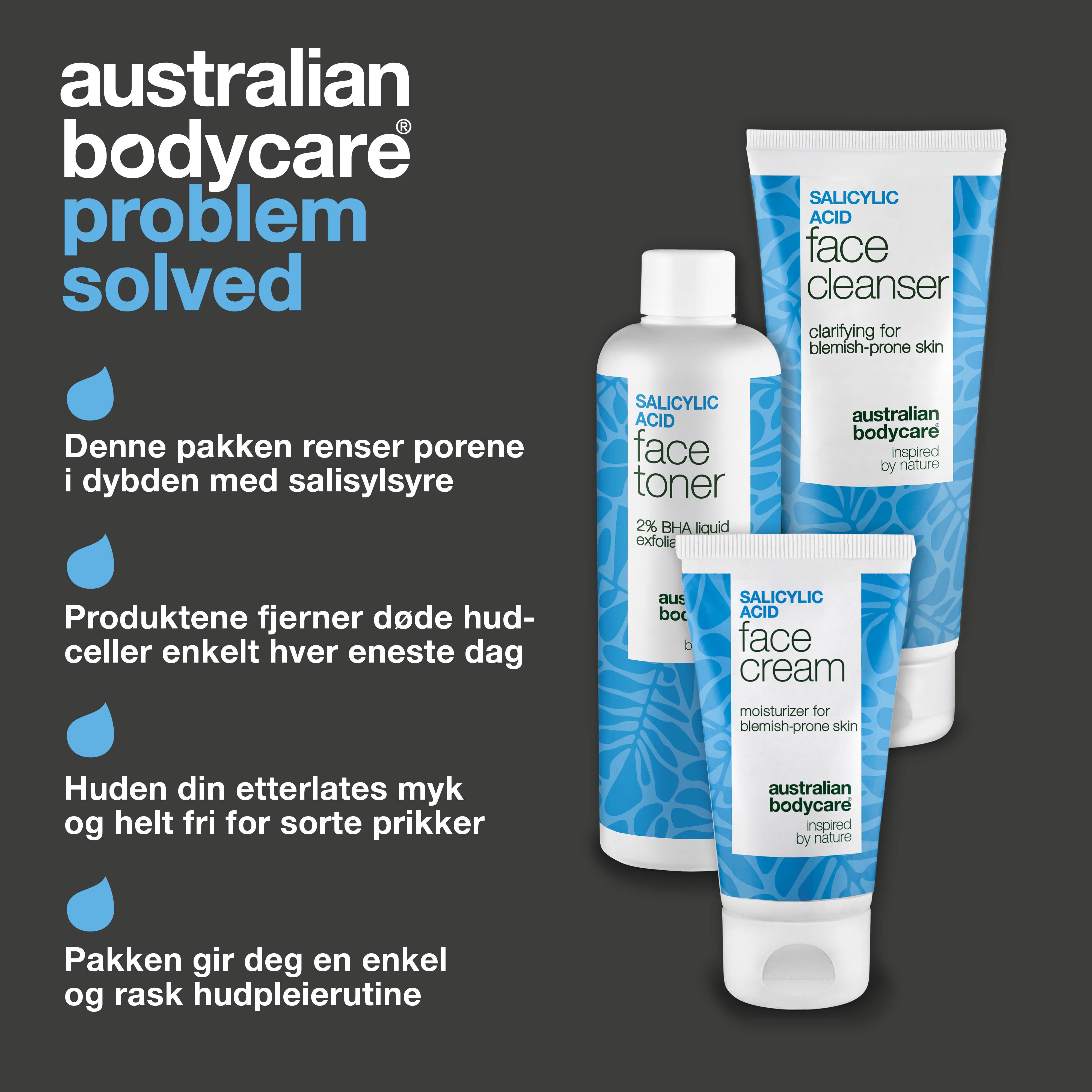 Pakke mot hudormer og tette porer med salisylsyre – dyprensende rutine for glatt og ren hud