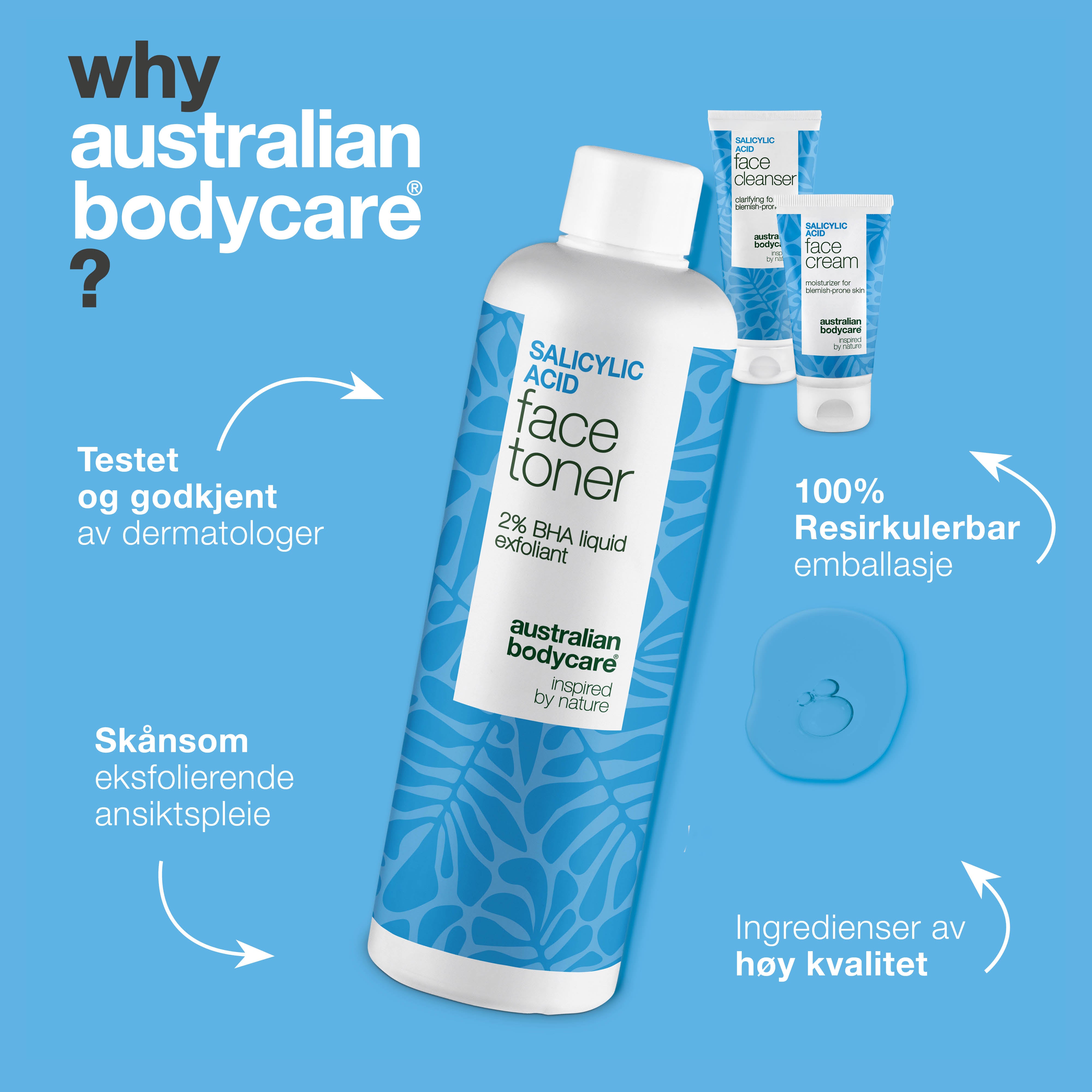 Pakke mot hudormer og tette porer med salisylsyre – dyprensende rutine for glatt og ren hud