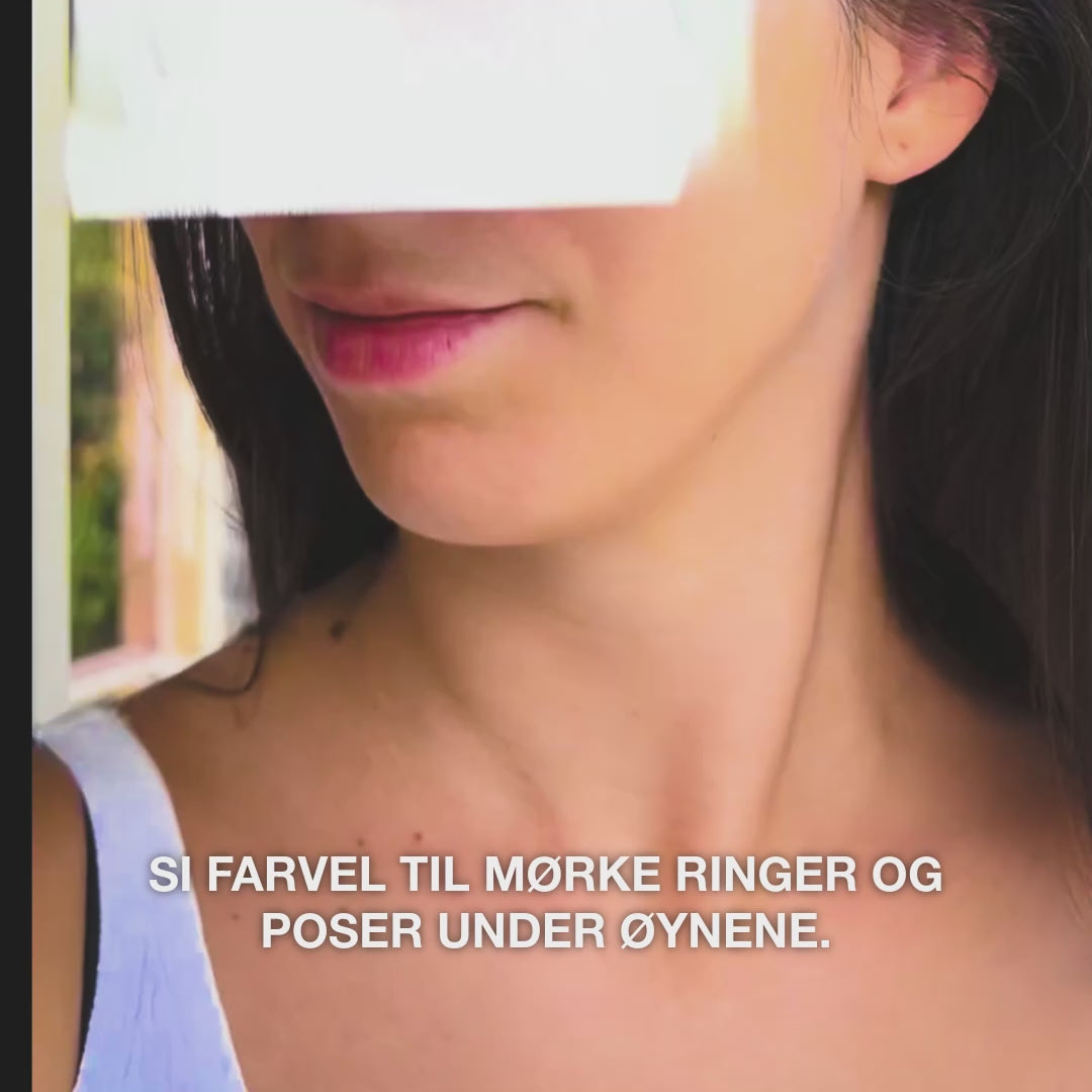 Produktvideo: B12 Vitamin Eye Patches med Collagen mot Mørke Ringer & Hevelser
