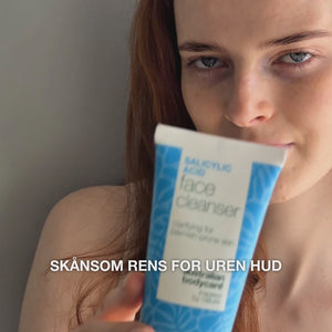 Salisylsyre Ansiktsrens for uren og fet hud — Salisylsyre Cleanser løser opp tette porer, balanserer huden og gir frisk glød. Inneholder Salisylsyre.