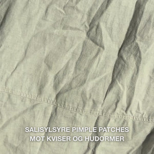 Salicylsyre Pimple Patches for hud med urenheter og betennelse. Med salisylsyre, grønn te-ekstrakt og hyaluronsyre som roer og beskytter huden.