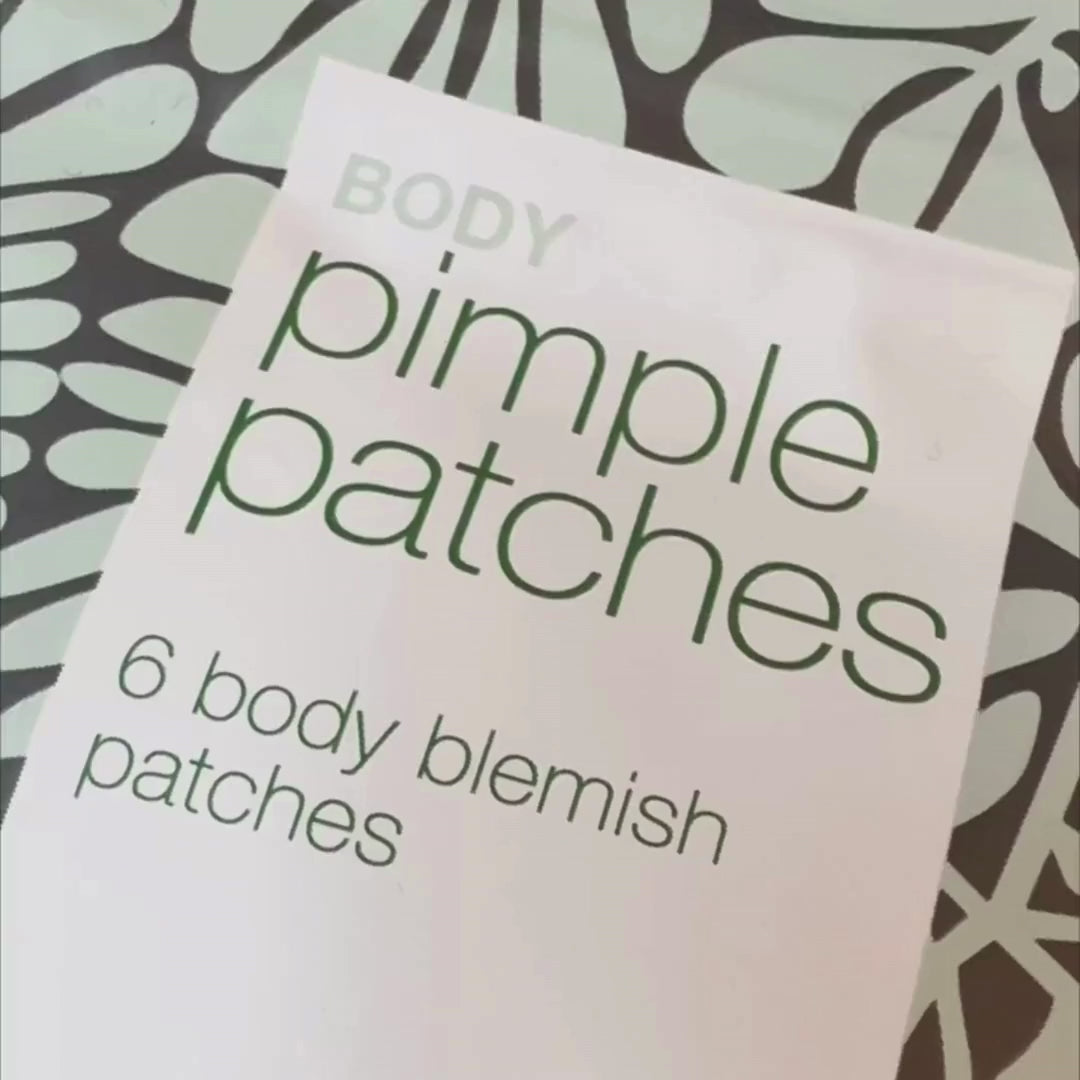 Body Pimple Patches – Kviseplaster for rygg, bryst og skuldre