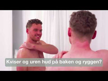 3–pack til overproduksjon av talg- renser, eksfolierer og fukter huden på kroppen