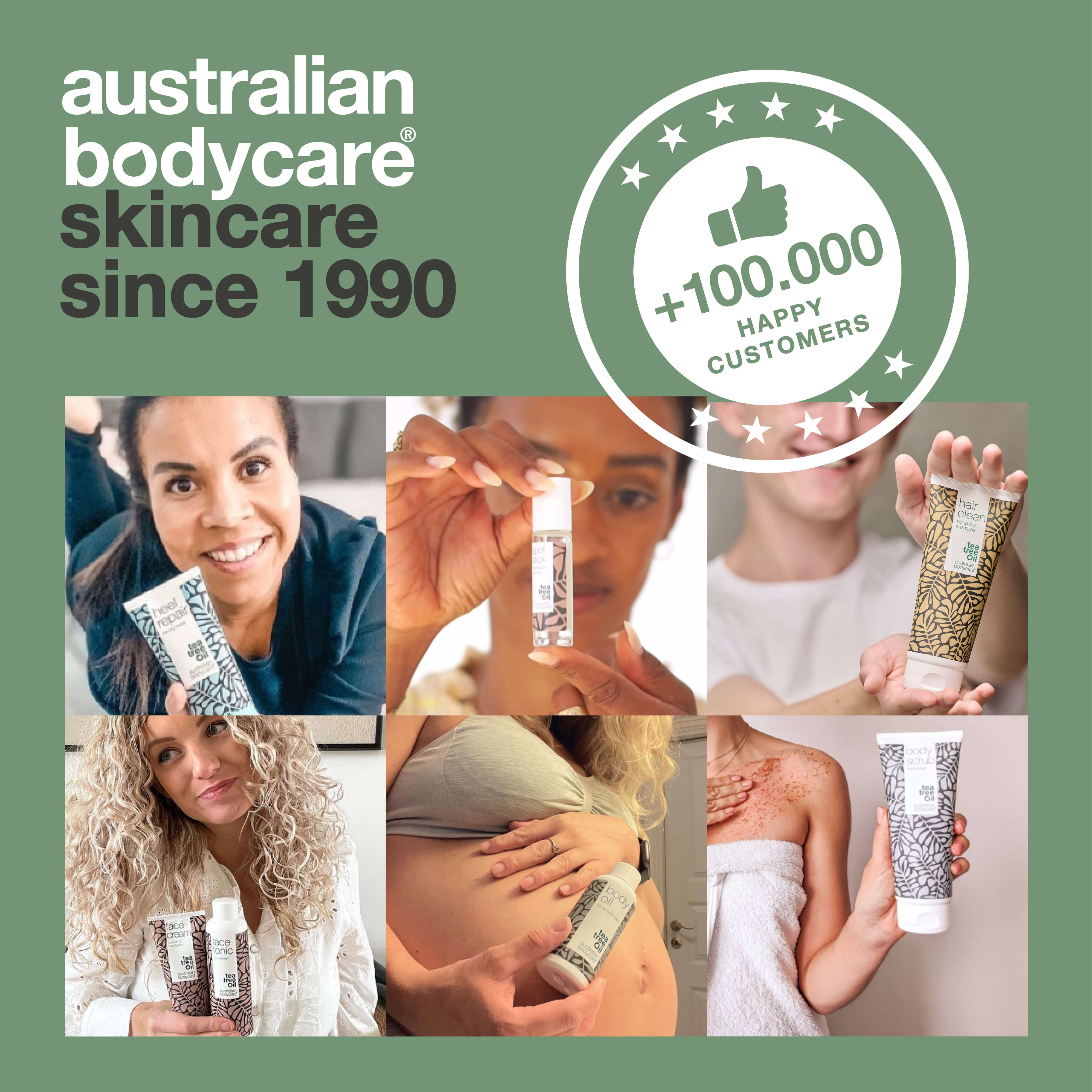 3 stk. Tea Tree Oil Tandpasta Freshmint — Til daglig pleje ved paradentose, svamp og tandkødsbetændelse