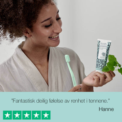 Pakke for pleie av hovent tannkjøtt - Pakke med 5 produkter som lindrer og forebygger ømt og hovent tannkjøtt