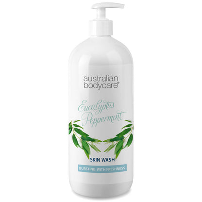 Profesjonell Eucalyptus Skin Wash - Showergel til profesjonelt bruk med naturlig Tea Tree Oil og australsk eukalyptus