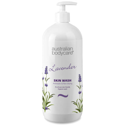 Profesjonell Lavender Skin Wash - Showergel med Tea Tree Oil og lavendel til daglig kroppsvask