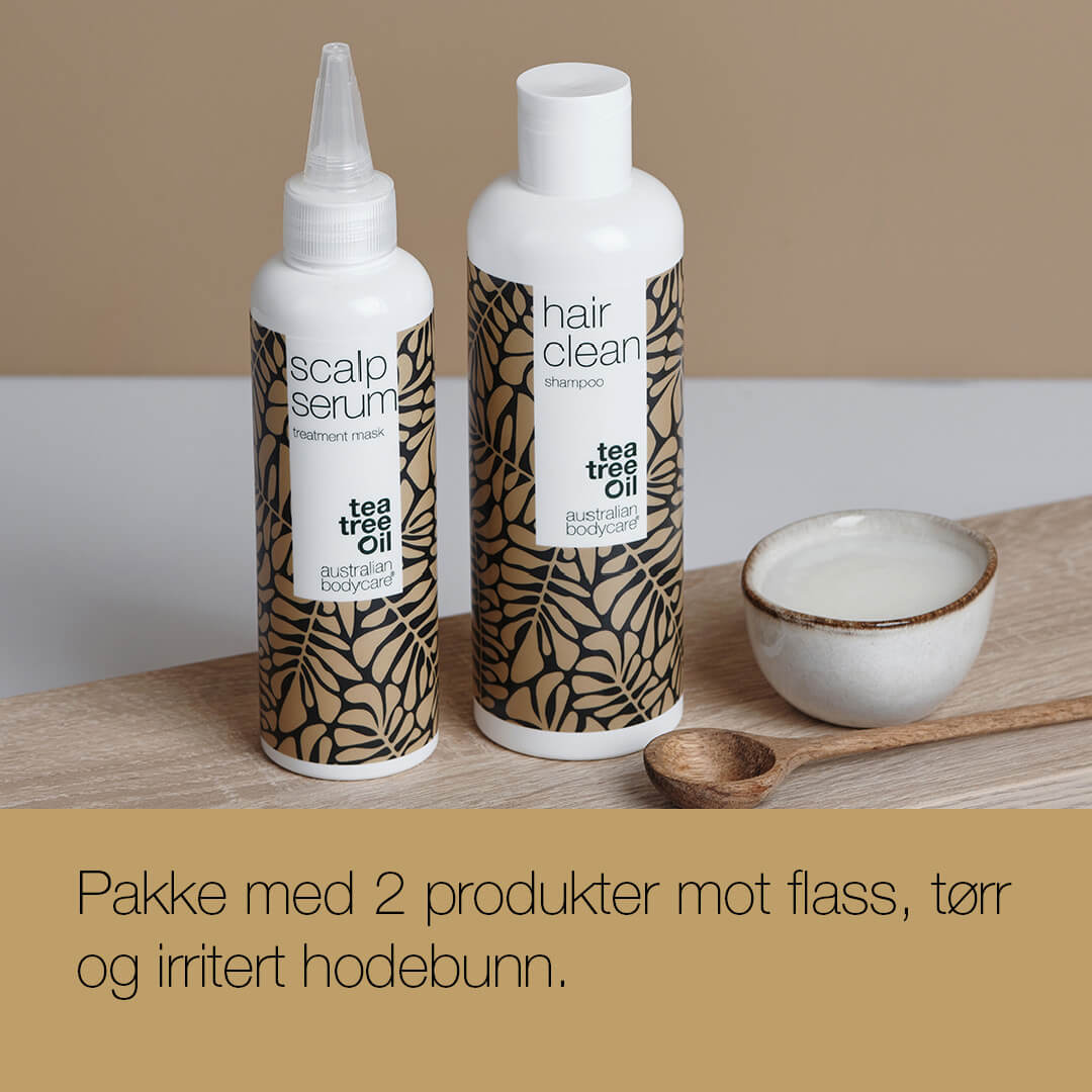 Sett til hodebunnspleie — Pakke med 2 produkter mot flass, tørr og irritert hodebunn