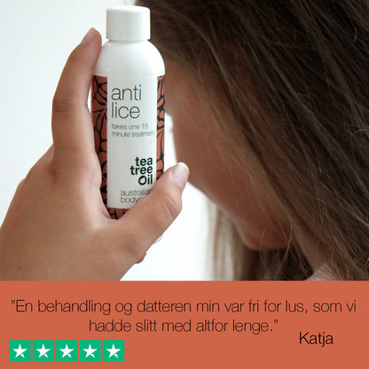 2 luseprodukter til behandling av lus - Lusebehandling og forebyggende lusesjampo mot problemer med lus
