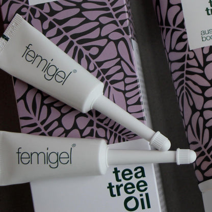 10 stk. Femigel naturlig intimgel - Intimgel mot lukt, tørrhet og kløe