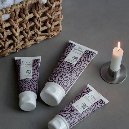 Intim after shave balm - Beroligende og pleiende aftershave mot røde nupper og inngrodde hår etter intimbarbering