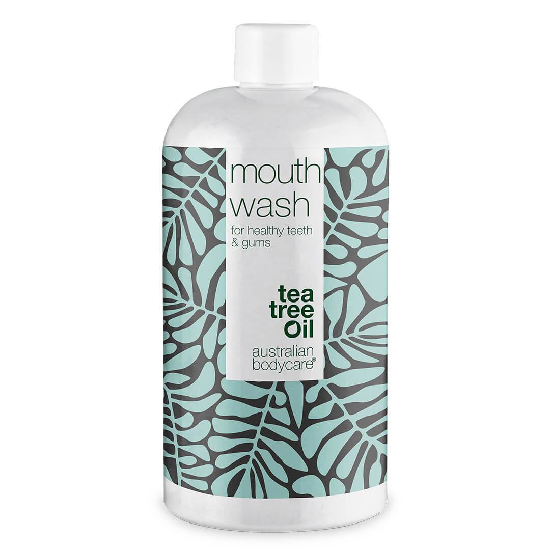 Munnskyll &amp; Munnskyllevann - Tea Tree Oil for en sund mundhygiejne