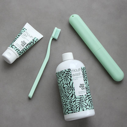 Gave til bestefar - 5 Munnpleie produkter med tea Tree Oil