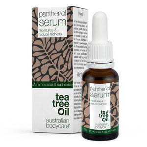 Panthenol Serum til rødme, sart & irritert hud - Serum med provitamin B5 & niacinamid til pleie av rosacea