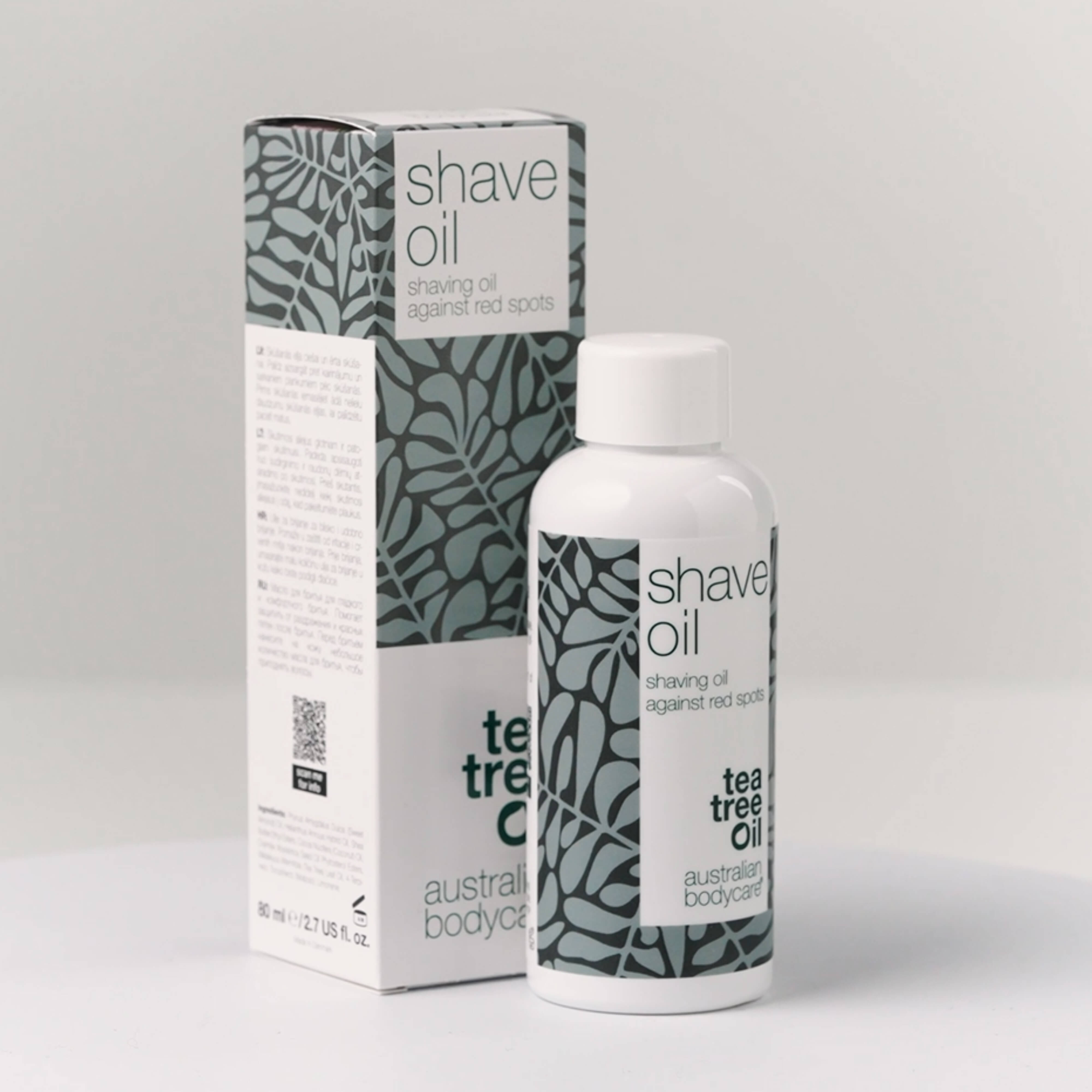 Barberolje til hele kroppen — Shaving oil mot irritasjon, rødme og barberingsknupper