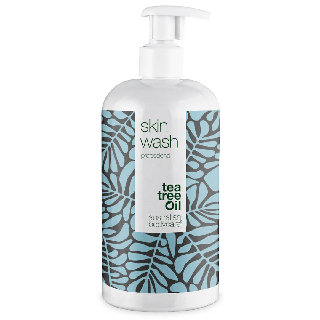 Skin Wash - Profesjonell body wash med bakteriehemmende Tea Tree Oil