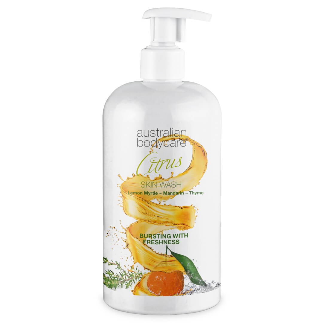 Citrus Skin Wash - Profesjonell body wash med Tea Tree Oil og sitrus