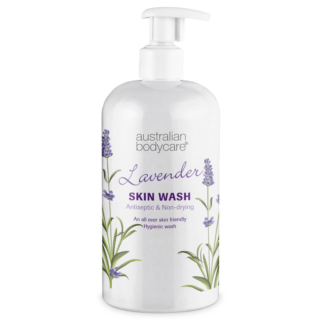 Profesjonell Lavender Skin Wash - Showergel med Tea Tree Oil og lavendel til daglig kroppsvask