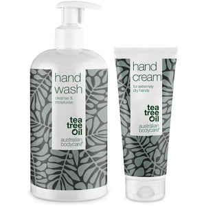 Håndpakke mot tørre, sprukne og kløende hender - Håndsåpe og håndkrem til tørre hender som sprekker