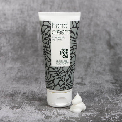 Håndkrem med Tea Tree Oil - Håndkrem for ekstremt tørre og sprukne hender